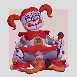 3d 3d_animation animated animatronic baby_(fnafsl) blender blender_(software) canon_appearance circus_baby circus_baby_(fnaf) circus_baby_(original) cowgirl_position cum cum_inside electricity electricity_from_body eye_contact female five_nights_at_freddy's five_nights_at_freddy's:_sister_location footwear full_color heart_eyes human human_on_robot microphone mp4 orgasm orgasm_face pig_tails robot sex sound straight vaginal_penetration video zxxxarts