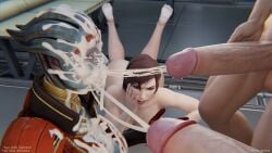 2girls 3boys 3d 3d_(artwork) 3d_model asari big_breasts big_penis blue_skin cleavage closed_eyes commander_shepard cum cum_in_mouth cum_on_breasts cum_on_face cum_splatter cum_string drool_on_face drool_string feet feet_up femshep freckles green_eyes grinning intense_stare jane_shepard jerking laying_down mass_effect meditating meditation nude open_eyes open_mouth orgasm precum red_hair rotosama samara sleep_molestation sleeping watching