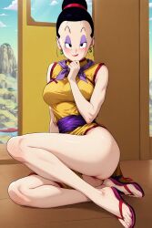 chichi from dragon ball by cykrixai