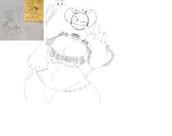 big_breasts clothed clothed_female female female_only grizzl1beat original_character reference reference_image