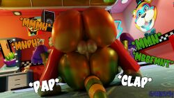 2boys anal anal_sex animatronic anthro anthro_on_anthro anthro_penetrated anthro_penetrating anthro_penetrating_anthro anus ass backsack bear big_ass camseven digital_drawing_(artwork) digital_media_(artwork) duo duo_focus english english_text five_nights_at_freddy's five_nights_at_freddy's:_security_breach gay glamrock_freddy_(fnaf) machine male male/male male_anthro male_only male_penetrated male_penetrating male_penetrating_male mammal mating_press montgomery_gator_(fnaf) penetrating penetration penis penis_in_ass reptile reptile_humanoid robot scottgames sex steel_wool_studios text