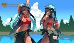 nessa (pokemon) from pokemon by ariekochan