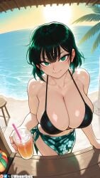 fubuki (one-punch man) from one-punch man by wienergens