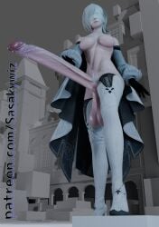 1dickgirl 1futa 1futanari 3d 3d_(artwork) 3d_model 3d_render android big_cock big_dick big_penis blender_(software) blindfold boobs_out boots breasts breasts_out cock dick dickgirl dickgirl_only erect_penis erection futa_focus futa_only futanari light-skinned_futa light-skinned_futanari light_skin long_cock long_dick long_penis medium_breasts nier:_automata nier_(series) nier_reincarnation nipples partially_clothed partially_nude penis pose posing sasakywiz short_hair smile smiling square_enix tits_out video_game video_game_character video_game_franchise video_games white_hair yorha_10h