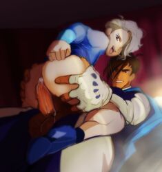 2boys ahe_gao anal anal_sex bara big_ass big_balls big_butt big_penis bottomless brandon_(winx_club) brown_hair bubble_ass bubble_butt caleb cape elio_lilprinciv gay gay_sex lilprincyvi male male_only muscular tagme white_hair white_skin winx_club yaoi