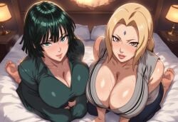 fubuki (one-punch man) from naruto (series) by leo dawg