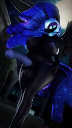 3d furry genitals hasbro headgear helmet hi_res night nude penis solo solo_futa tail