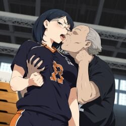 shimizu kiyoko from haikyuu!! by haniodon