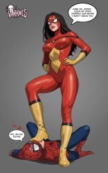 jessica drew from avengers by varknes