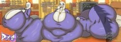 1girls anthro ass belly big_ass big_breasts breasts chubby chubby_female cleavage dress fapping fat female female_focus female_only furry glasses goat hands_on_breasts heart heart_symbol hips huge_ass huge_breasts hyper hyper_ass hyper_breasts large_ass large_breasts laying_down milf mother necklace prismal_dynamo silhouette silhouetted_penis stomach text thick_thighs thighs toriel undertale undertale_(series) weight_gain white_fur wide_hips