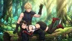 ai_animation ai_generated animated ass ass_focus ass_slap big_breasts blonde_hair canon_couple cloud_strife discipline female final_fantasy_vii final_fantasy_vii_remake leather_clothing leather_skirt male male/female mp4 naughty outdoors punishai punishment slapping_butt sound sound_effects spanked_butt spanking submissive tagme tifa_lockhart video