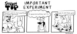 2boys adventurer_(small_on_top) anal_sex anthro anthro_on_anthro anthro_penetrated ass begging big_butt butt canid canine comic dialogue english_text fur furry furry_only gay gay_male male male/male male_only muscular muscular_male penetrable_sex_toy rabbit sex size_difference small_dom_big_sub small_top_big_bottom smaller_male spedumon submissive_male text werecanid wolf wulfrick yaoi
