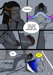 absurd_res anal anal_sex animal_humanoid anthro anus arthropod arthropod_humanoid ass balls balls_deep bed butterfly butterfly_humanoid colored comic compliment dreadlocks elf french_text furniture genitals hand_on_bed hand_on_penis heart_symbol helfyr hi_res human humanoid humanoid_genitalia humanoid_penis insect_humanoid insects leg_scar lepidopteran lepidopteran_humanoid love mammal mammal_humanoid moan nobodick nude nude_male on_the_tip_of_the_tongue penetration penile penile_penetration penis penis_in_ass pillow pillow_grab romantic romantic_couple scar sex sex_on_bed small_top_big_bottom stisefaris_(ottott) text vep_(ottott) wings
