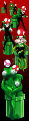 2020 2girls ass_expansion aya_yanagisawa brainwashing breast_expansion female female_only gradient_background green_skin hair_loss huge_breasts identity_death lip_expansion mario_(series) mind_control multiple_girls navel nipples piranha_plant plant_girl plant_humanoid plant_transformation red_background rule_63 simple_background skin_color_change standing thick_lips thick_thighs torn_clothes transformation transformation_sequence uncensored white_nipples wide_hips