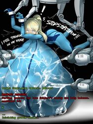 1girls alternate_breast_size ankle_cuffs body_modification breast_expansion breasts comic cuffs female huge_breasts hyper hyper_breasts immobile mechanical mechanical_fixation metroid mind_break nintendo orgasm_factory rape restrained samus_aran sequence sex_machine sinensian suspended suspended_in_midair suspension zero_suit_samus