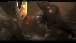 1boy 1girls 3d anal anal_sex animated anthro ass cape cloak hollow_knight hornet_(hollow_knight) nature no_sound red_cape sex team_cherry video white-crow whitecrow