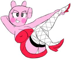 anthro discovery_kids la_sobrexplotada_xd_.-. legs_up luciathecat777 milkshake! open_legs peppa_pig peppa_pig_(character)