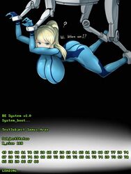 1girls ankle_cuffs breast_expansion breasts comic cuffs female huge_breasts hyper hyper_breasts imminent_rape immobile mechanical mechanical_fixation metroid mind_break nintendo orgasm_factory restrained samus_aran sequence sex_machine sinensian suspended suspended_in_midair suspension zero_suit_samus