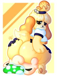 isabelle (animal crossing) from animal crossing by puffylover69