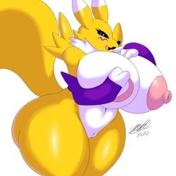 1:1 1girls ass big_ass big_breasts big_butt breasts butt digimon female female_only fur hips huge_ass huge_breasts huge_butt itisjoidok joikyloki_(artist) large_ass large_breasts large_butt nipples pussy renamon solo solo_female tagme thick thick_ass thick_thighs thighs wide_hips