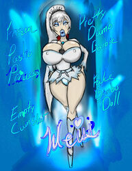 weiss schnee from rwby by bradtanker3