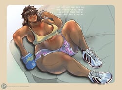 belly belly_overhang berserk big_belly casca chubby chubby_female curvy curvy_female obese obese_female overweight overweight_female vogol