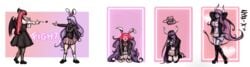 ass_expansion breast_expansion corruption demon demon_girl demon_horns demon_tail hair_growth head_wings high_heels identity_death koakuma large_ass large_breasts lip_expansion navel nyxx-x purple_skin reisen_udongein_inaba skin_color_change succubus thick_thighs touhou transformation transformation_sequence wide_hips