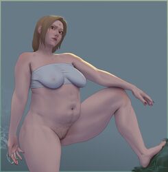 1girls armpit_hair cigarette fat_belly female female_armpit_hair female_only female_pubic_hair hairy hairy_armpits happy_trail mature mature_female mature_woman milf naruto ngmi overweight overweight_female plump pubic_hair sagging_breasts smoking solo thick thick_legs thick_thighs tsunade