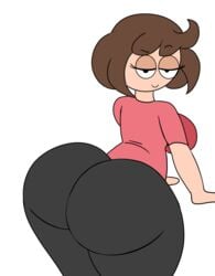 ass big_ass black_jeans brown_hair claire_&_james clarissa_macias looking_at_viewer tight_jeans youtube youtuber