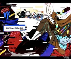 2018 2d alternate_universe artist_name chinese_text dreamtale dreamtale_(undertale_fanfiction) dreamtale_au dust_sans english_text error_sans_(fan_character) errortale fan_character footjob gay heki_(artist) horror_sans horrortale humanoid ink_sans_(fan_character) inktale killer_sans male_only nightmare_sans_(fan_character) sans sans_(horrortale) sans_au sans_oc sanscest selfcest text undertale_(series) undertale_au watching windows_popup yaoi