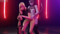 1futa 1girls 3d anal anal_sex animated areola assault_rifle athleisure_assassin aviator_sunglasses belt bent_forward black_fingernails blender blonde_hair crossed_eyes dark_bomber delalicious3 demon_tail dickgirl duo duo_focus epic_games eye_roll eyes_rolling_back eyesocks female fit fit_futanari fortnite fortnite:_battle_royale from_behind futa_on_female futanari gun hip_grab long_hair medium_breasts moaning nipples oiled pants_down pleasure_face purple-tinted_eyewear purple_skin rifle rolling_eyes shades sound spade_tail standing_sex sunglasses tail tinted_eyewear video