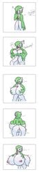 1girls ass_expansion breast_expansion comic gardevoir huge_ass huge_breasts pokémon_(species) pokemon pokemon_(game) pokemon_(species) semi-stick sequence