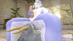 3d animated anthro charzcavern dragon duo eastern_dragon gay male male/male mature_male mp4 no_sound oral penis scalie shiki_taigen tagme video