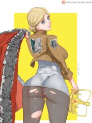 christa lenz from attack on titan by hell904