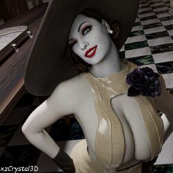alcina dimitrescu from capcom by xzcrystal3d