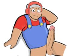 charlie_guzman dashie_(dashiegames) dashiegames dashiexp erection gay plain_background