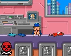 1boy 1boy1girl 1girls 60fps anal anal_sex animated anus ass gif incest mayin mega_man mega_man(classic) mega_man_(character) nude penis pixel_art pussy robot robot_girl roll sex sprite straight tagme