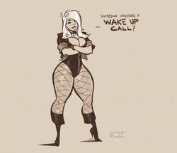 big_breasts black_canary curvaceous curvy curvy_body curvy_female curvy_figure dc dinah_lance green_arrow_(series) hugotendaz plump superheroine thick thick_legs thick_thighs tight_clothing wide_hips