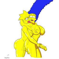 lisa simpson from the simpsons by kogeikun
