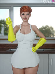 dexter's mom from dexter's laboratory by intrigue3d