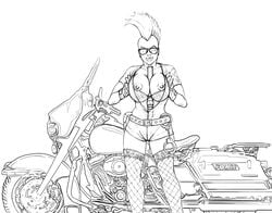 1girls amy_belcher female female_only image_comics mohawk savage_dragon she-dragon solo wicka