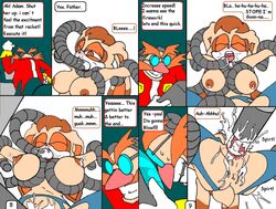 anthro comic dr_robotnik fur furry human insertion interspecies mammal rabbit sonic_(series) tagme terrenslks vanilla_the_rabbit