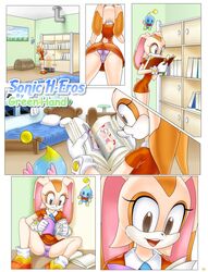 amy rose from sonic (series) by greenhand