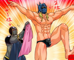 2boys kevin_mask kinnikuman kinnikuman_nisei male_only tagme warsman