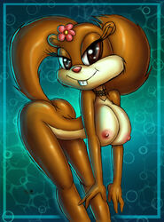 sandy cheeks from spongebob squarepants by innocenttazlet