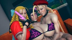 3d cammy_white capcom dildo honey_select huge_breasts huge_nipples juri_han karin_kanzuki street_fighter studio_neo