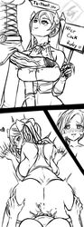 1futa 2girls female futa_on_female futanari gerardosteel human instant_loss_2koma large_penis mute neo_(rwby) ruby_rose rwby sketch taken_from_behind vaginal_penetration