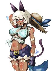 nadia fortune from skullgirls by bayonetto
