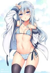 female female_only hibiki_(kantai_collection) kantai_collection sasachin_(k+w) solo solo_female