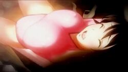 1girls animated bouncing_breasts breasts brown_hair covered_erect_nipples creampie exposed_breasts futa_on_female futanari game gangbang green_eyes group hybrid_animation iori_misaki large_breasts large_penis leotard lowres rondo_duo sound tagme tinkle_bell vaulting_horse video